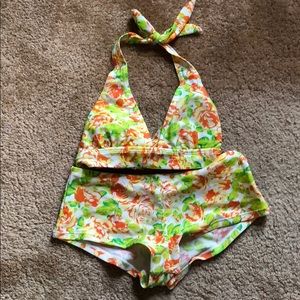Girls 2pc Swimsuit by APPOLLO Size 7/8